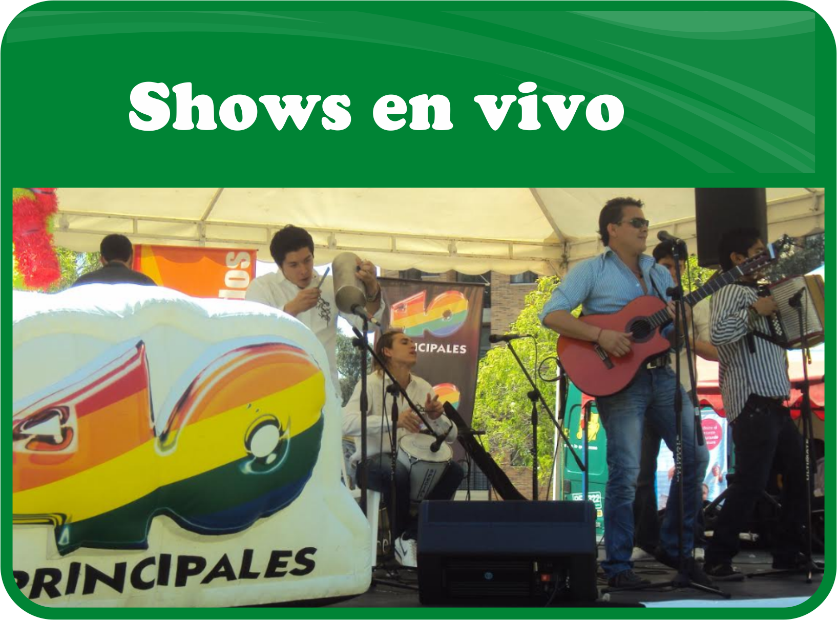 SHOWS EN VIVO